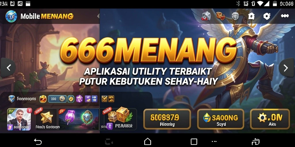Tampilan antarmuka 666MENANG yang menarik dan fungsional.