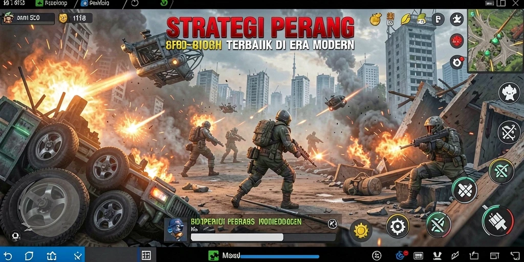 Tampilan permainan <strong>8180</strong> dengan suasana pertempuran yang mendebarkan.