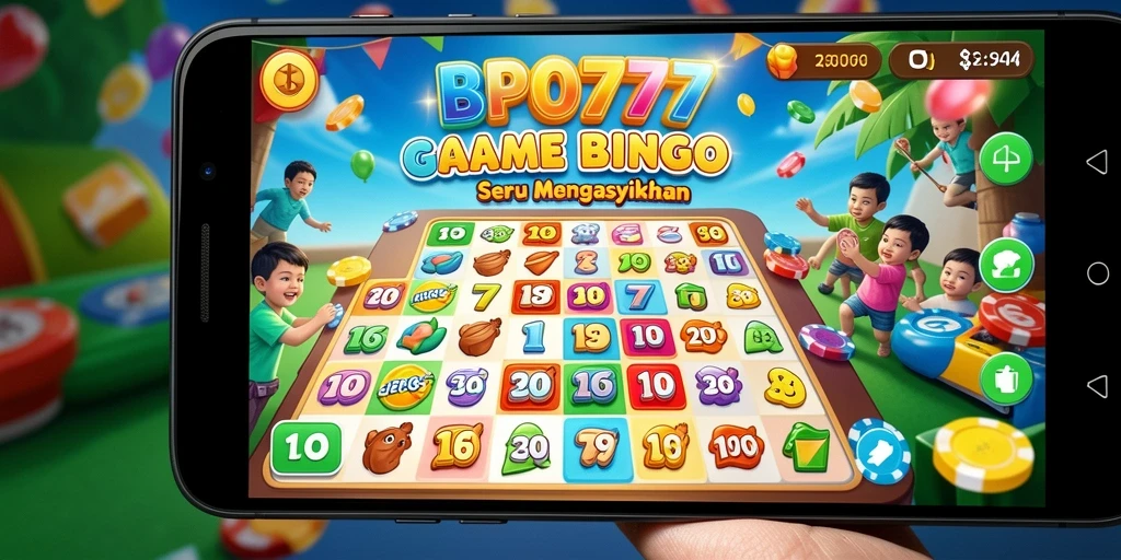 Tampilan gameplay Bingo yang seru dan menarik di BPO777.