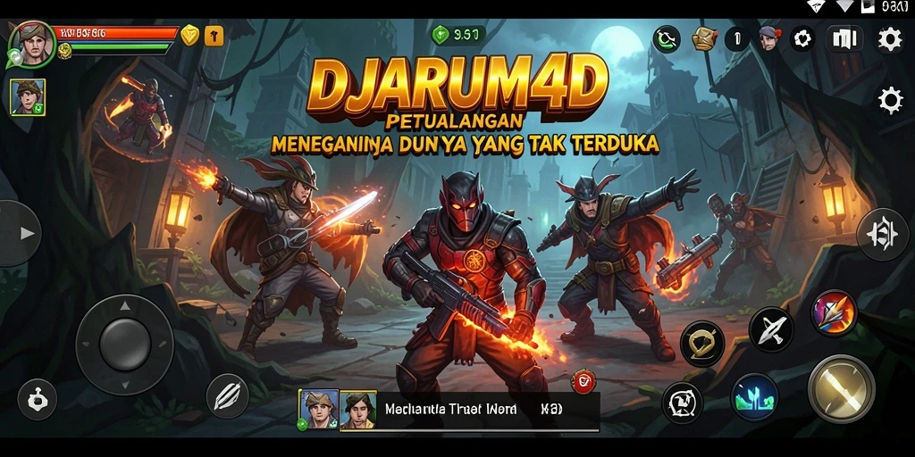 Tampilan gameplay DJARUM4D yang mendebarkan dan penuh aksi.