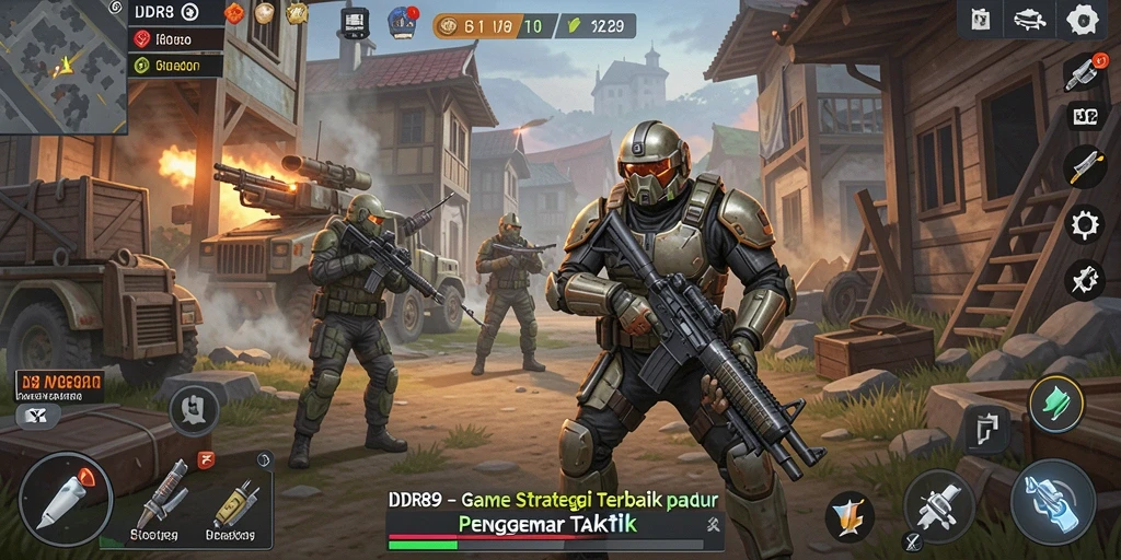 Tampilan gameplay IDR89 yang menarik dan strategis.