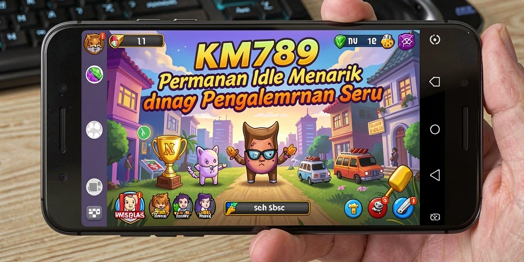 Screenshot gameplay KM789 dengan elemen Idle yang menarik.