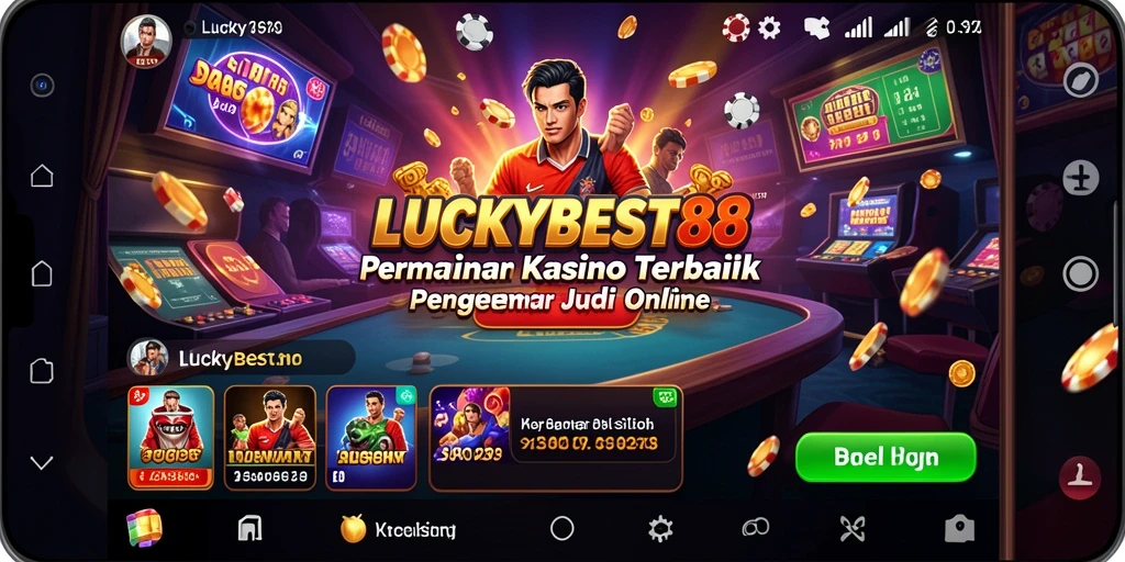Tampilan menarik gameplay Kasino di LUCKYBEST88