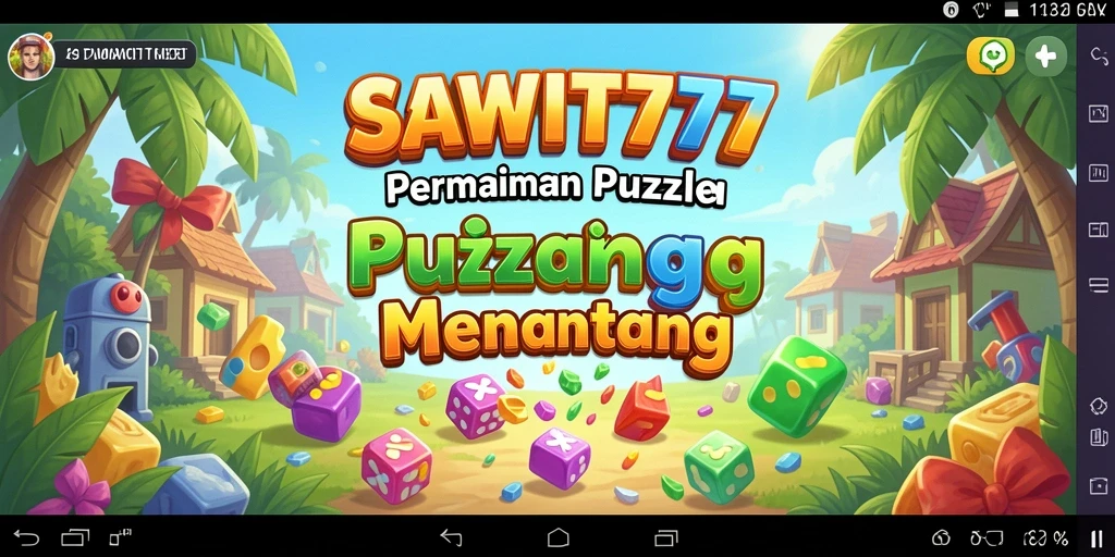 Tampilan gameplay SAWIT777 dengan berbagai teka-teki yang menantang.